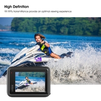 Szkło hartowane zabezpieczenie ekranu dla GoPro Hero 9 czarna osłona obiektywu folia ochronna Gopro9 Go pro akcesoria 2